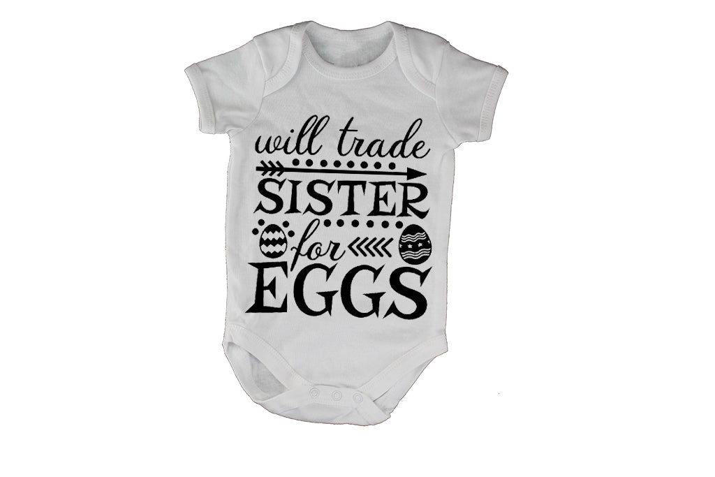 Trader Sister for Eggs - Easter - Baby Grow - BuyAbility South Africa