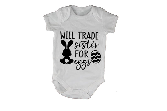 Trade Sister for Eggs - Easter - Baby Grow - BuyAbility South Africa