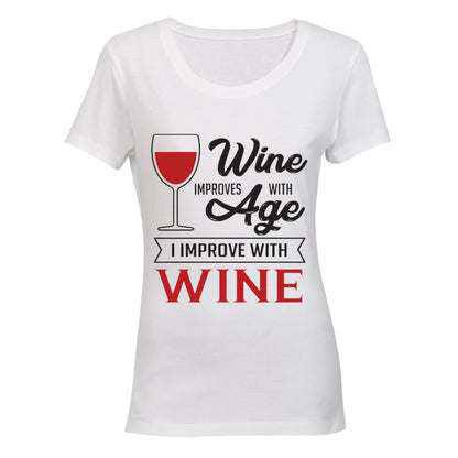 Wine Improves with Age - I Improve with Wine! BuyAbility SA