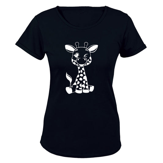 Winking Giraffe - Ladies - T-Shirt - BuyAbility South Africa