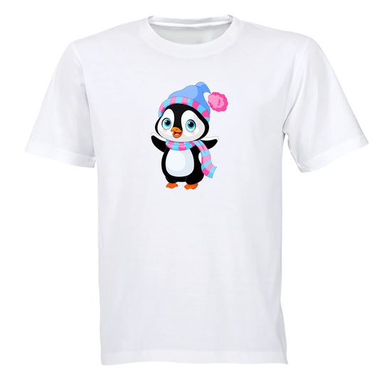 Winter Penguin - Kids T-Shirt - BuyAbility South Africa