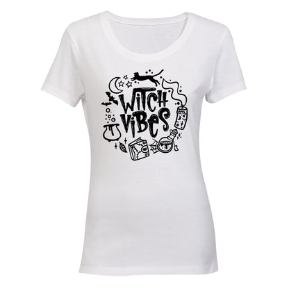 Halloween Witch Vibes - Ladies - T-Shirt - BuyAbility South Africa