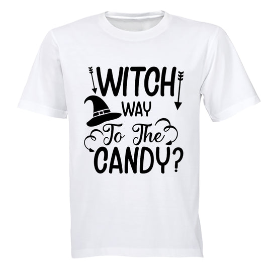 Copy of Witch Way to the Candy - Arrows - Halloween - Kids T-Shirt - BuyAbility South Africa