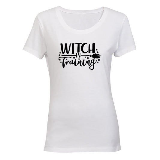 Witch in Training - Halloween - Ladies - T-Shirt - BuyAbility South Africa
