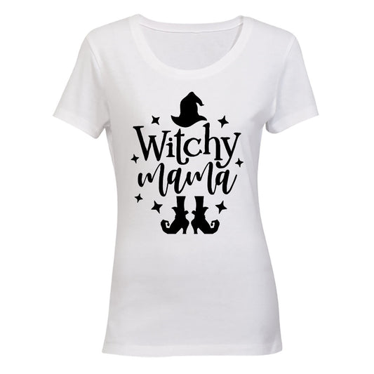 Witchy Mama - Halloween - Ladies - T-Shirt - BuyAbility South Africa