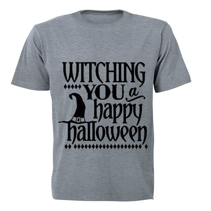 Witching you a Happy Halloween! - Adults - T-Shirt