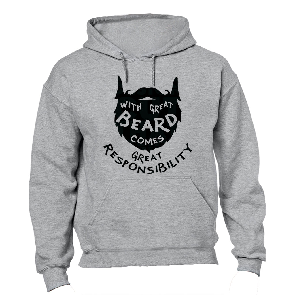 With Great Beard - Hoodie - BuyAbility South Africa
