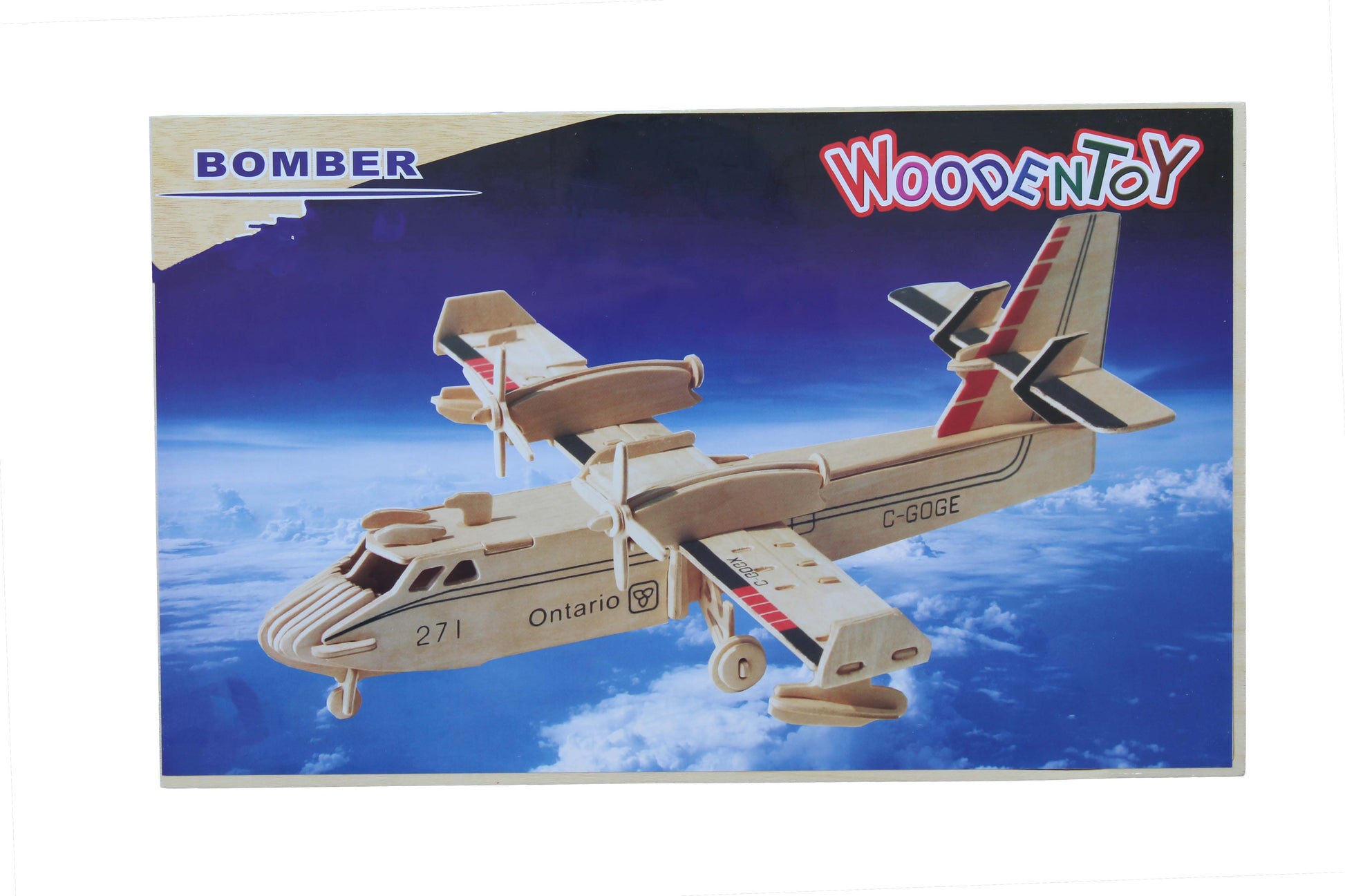 Woodcraft Bomber Plane - BuyAbility South Africa