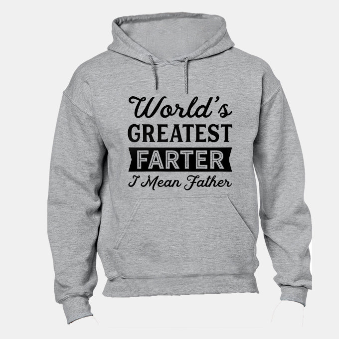 World s Greatest Farter - I Mean FATHER - Hoodie - BuyAbility South Africa