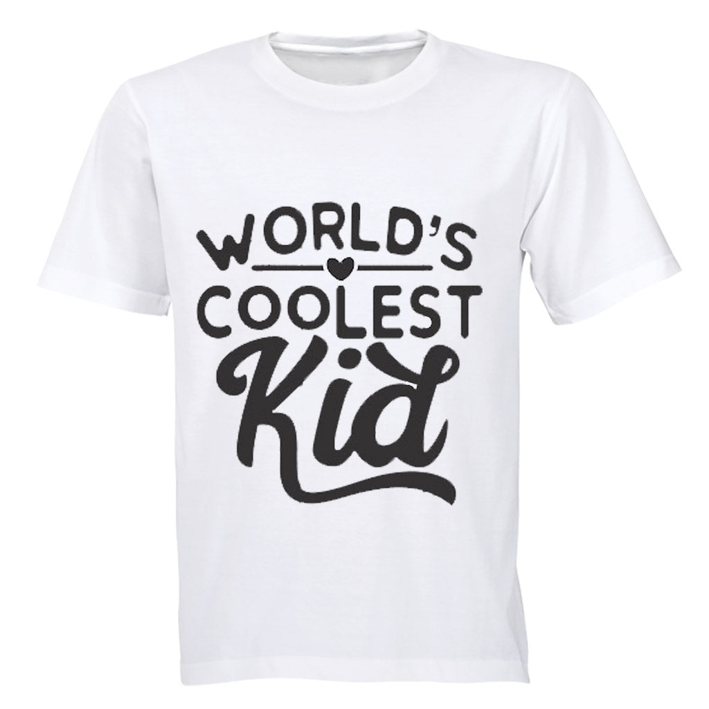 World s Coolest Kid - Kids T-Shirt - BuyAbility South Africa