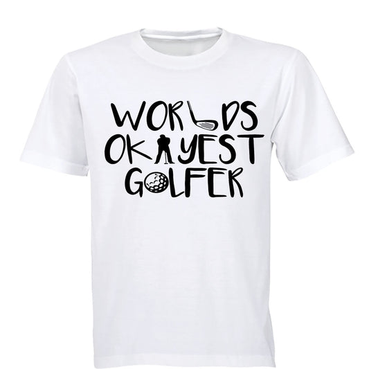 World s Okayest Golfer - Adults - T-Shirt - BuyAbility South Africa