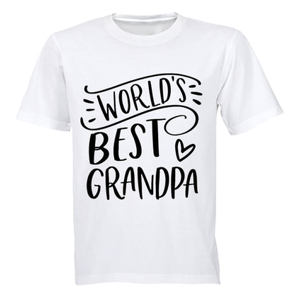 World s Best Grandpa - Adults - T-Shirt - BuyAbility South Africa