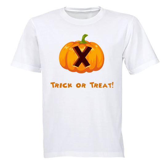 X - Halloween Pumpkin - Kids T-Shirt - BuyAbility South Africa