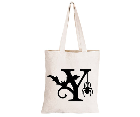 Y - Halloween Spiderweb - Eco-Cotton Trick or Treat Bag - BuyAbility South Africa