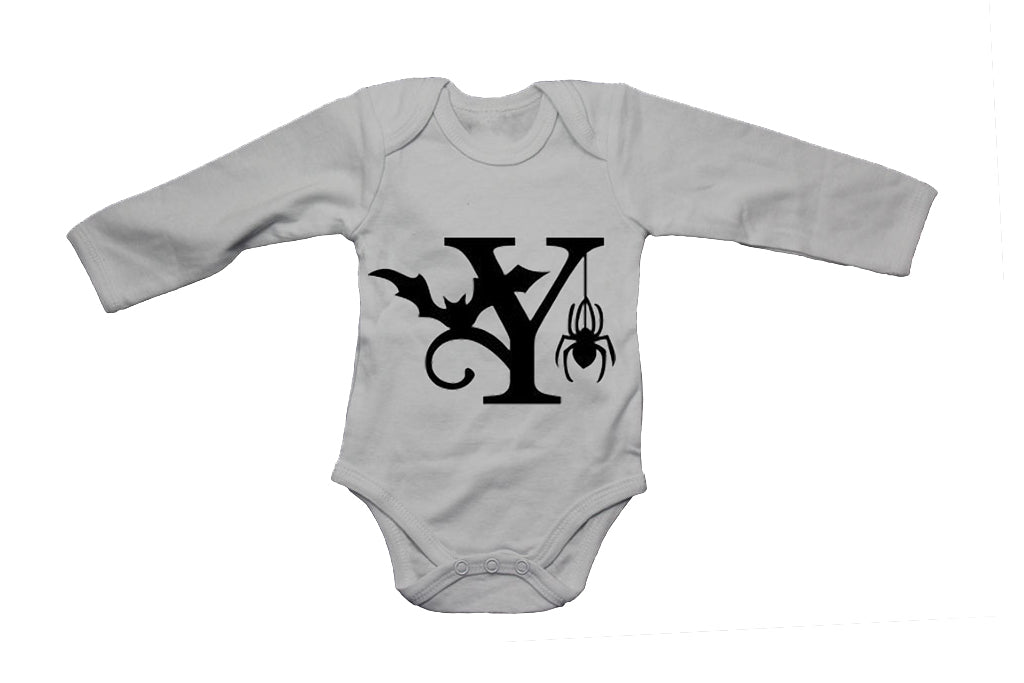 Y - Halloween Spiderweb - Baby Grow - BuyAbility South Africa