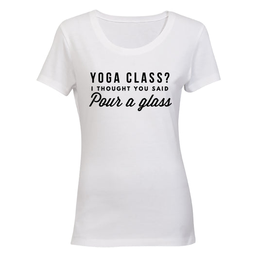 Yoga Class - Ladies - T-Shirt - BuyAbility South Africa