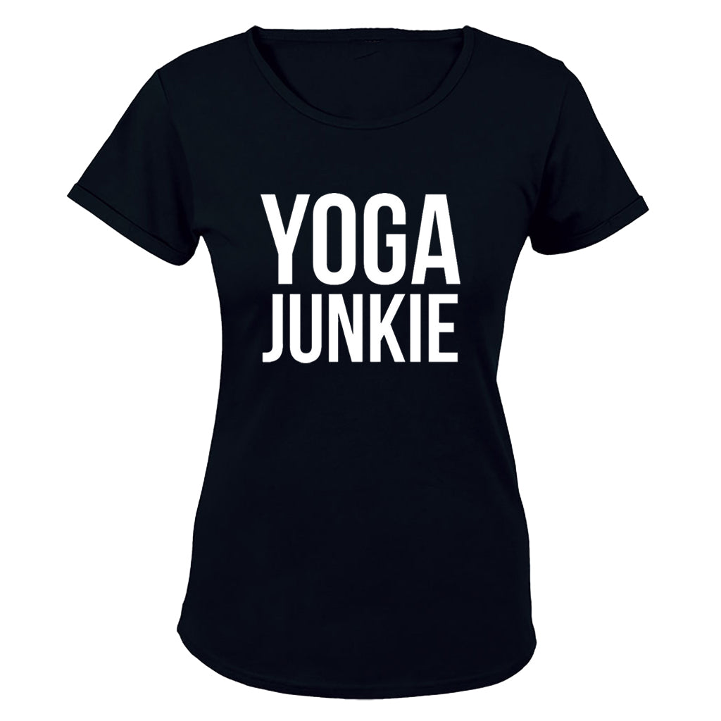 Yoga Junkie - Ladies - T-Shirt - BuyAbility South Africa