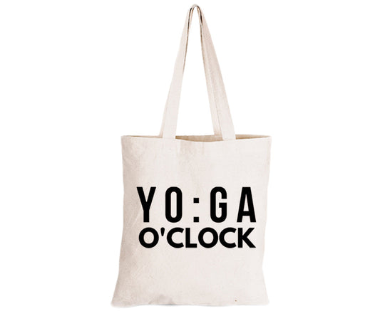 Yoga O clock - Eco-Cotton Natural Fibre Bag - BuyAbility South Africa