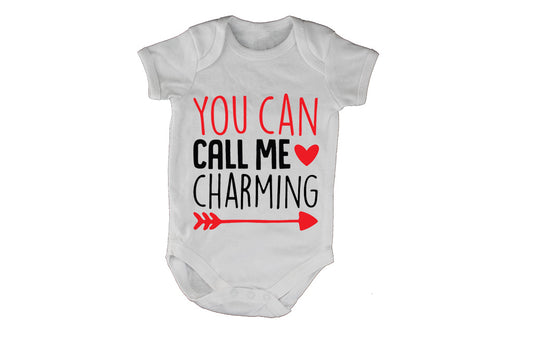 You Can Call Me Charming - Valentine - Baby Grow - BuyAbility South Africa
