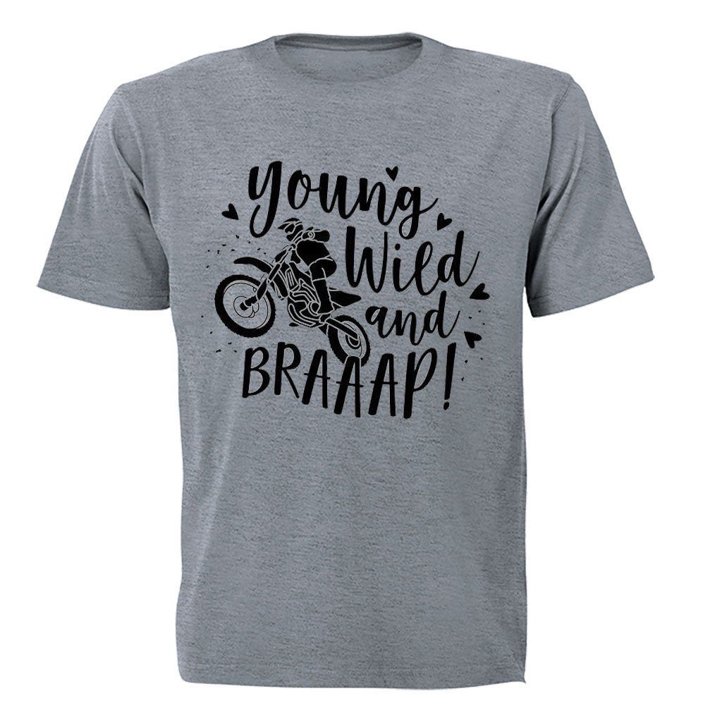 Young, Wild & Braaap - Adults - T-Shirt - BuyAbility South Africa