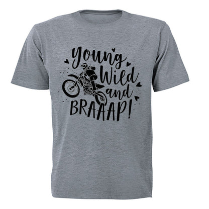 Young, Wild & Braaap - Adults - T-Shirt - BuyAbility South Africa