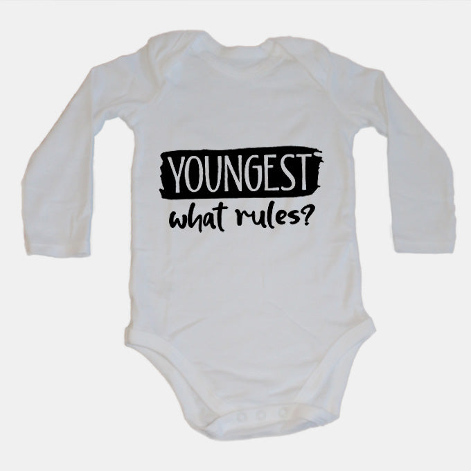 Youngest Child - What Rules - Baby Grow - BuyAbility South Africa