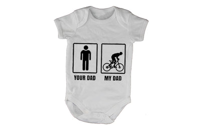 Your Dad vs. My Dad - Cycle - Baby Grow - BuyAbility South Africa