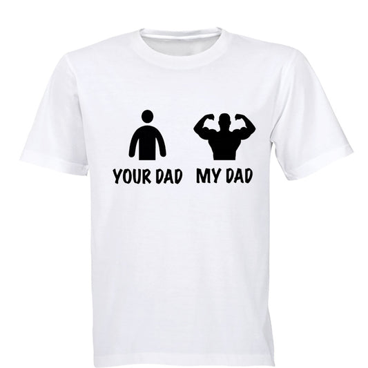 Your Dad vs. My Dad - Kids T-Shirt - BuyAbility South Africa
