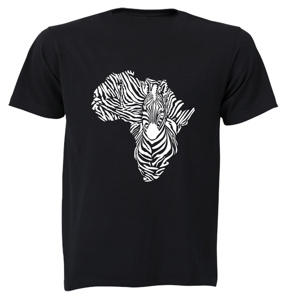 Zebra - Africa - Adults - T-Shirt - BuyAbility South Africa