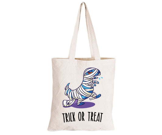 Zombie Dinosaur - Halloween - Eco-Cotton Trick or Treat Bag - BuyAbility South Africa