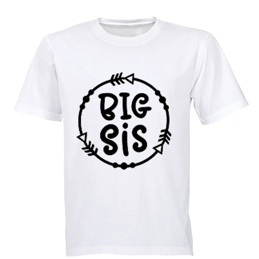 Big Sis - Circular Design - Kids T-Shirt - BuyAbility South Africa