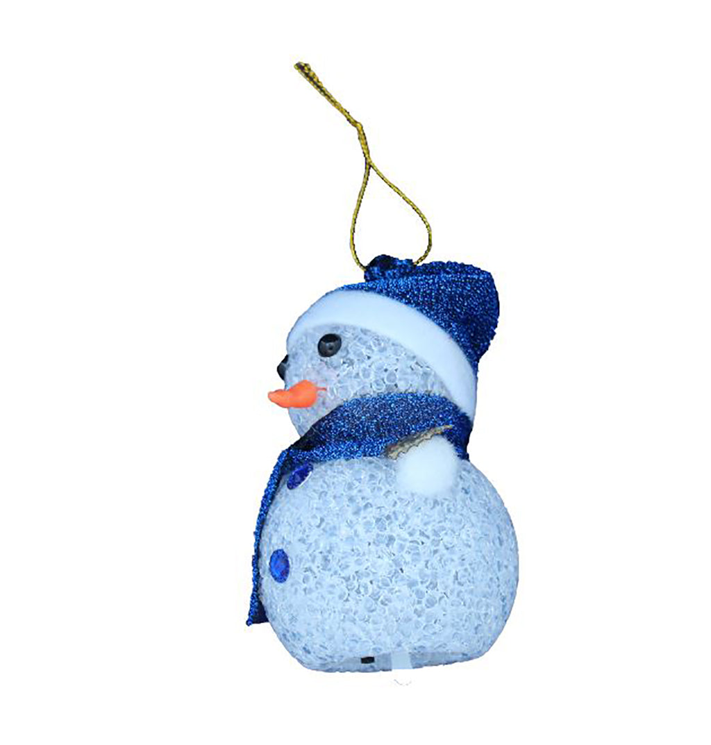 Snow Man Christmas Light Decoration (Standing at 130mm) - BuyAbility