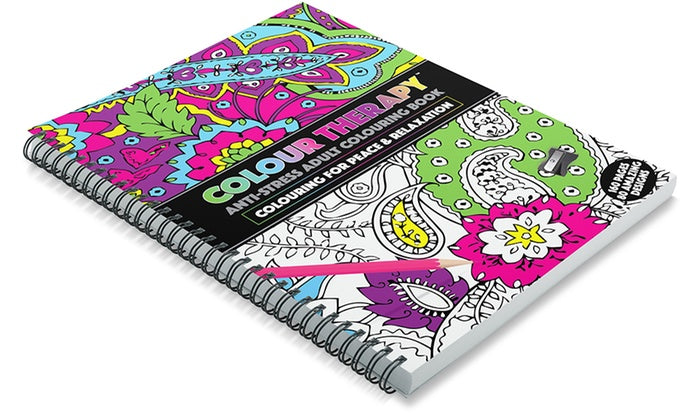 Adult Anti Stress Colouring Book – A5 - BuyAbility South Africa