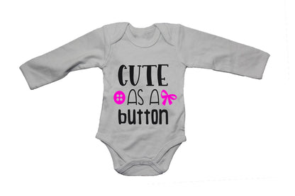 Cute as a Button!! - Baby Grow - BuyAbility South Africa