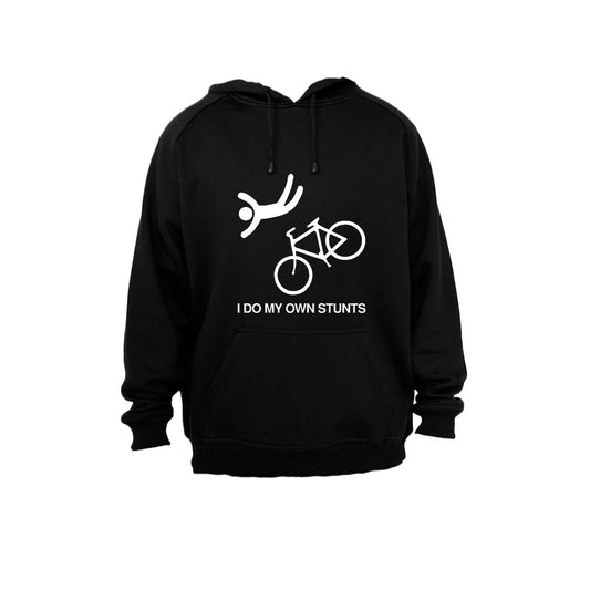 I Do My Own Stunts - Cycling - Hoodie - BuyAbility South Africa