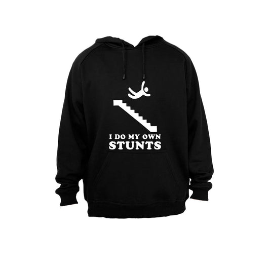 I Do My Own Stunts - Stairs - Hoodie - BuyAbility South Africa