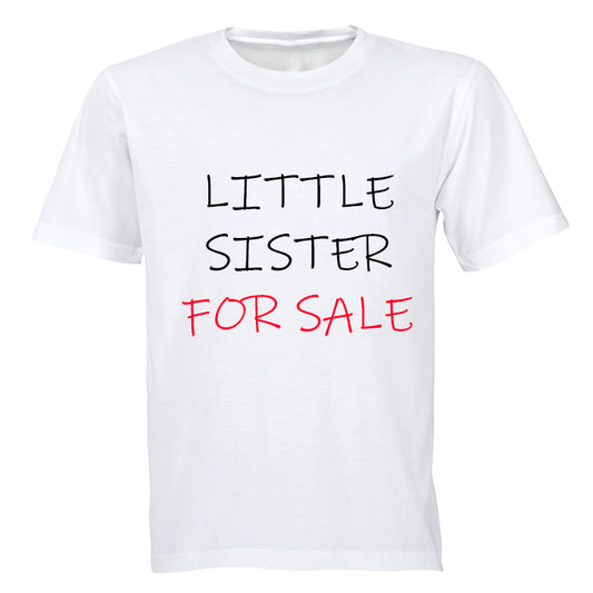 Little Sister FOR SALE! - Kids T-Shirt - BuyAbility South Africa