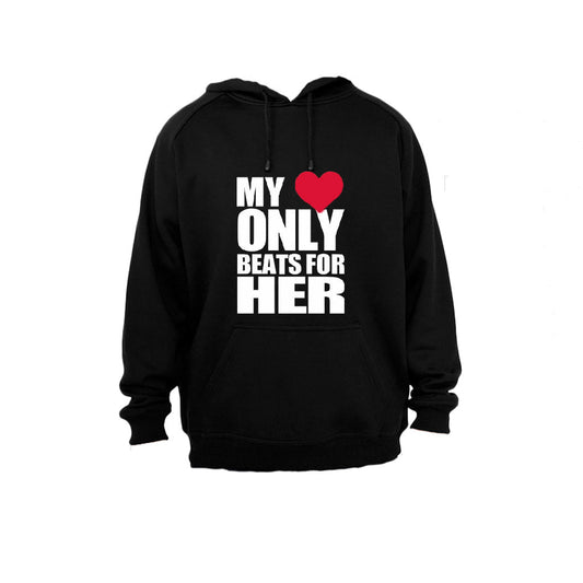 My Heart Only Beats for Her - Hoodie - BuyAbility South Africa