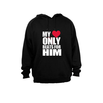 My Heart Only Beats for Him - Hoodie - BuyAbility South Africa