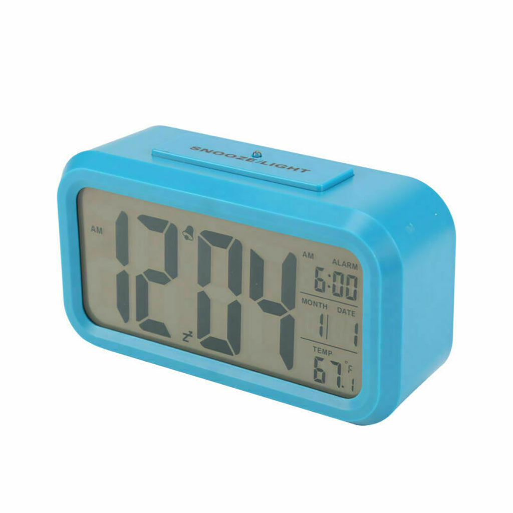 Digital Alarm Clock - Blue – BuyAbility