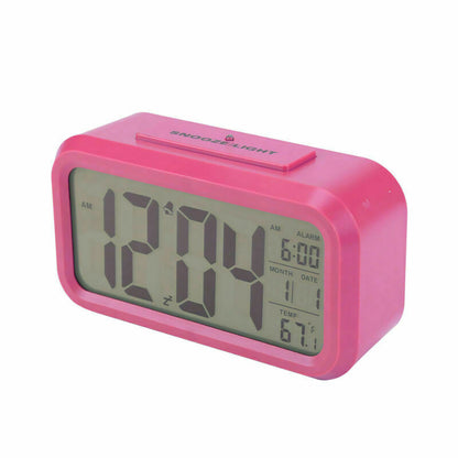 Digital Alarm Clock - Pink