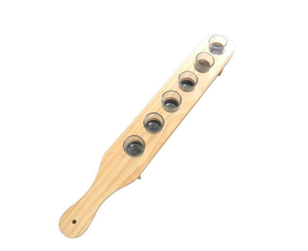 Shot Glasses with Wooden Serving Board - 7 Piece - BuyAbility South Africa