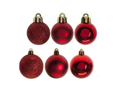 Small Bauble - Christmas Tree Decoration (Set of 12) - BuyAbility