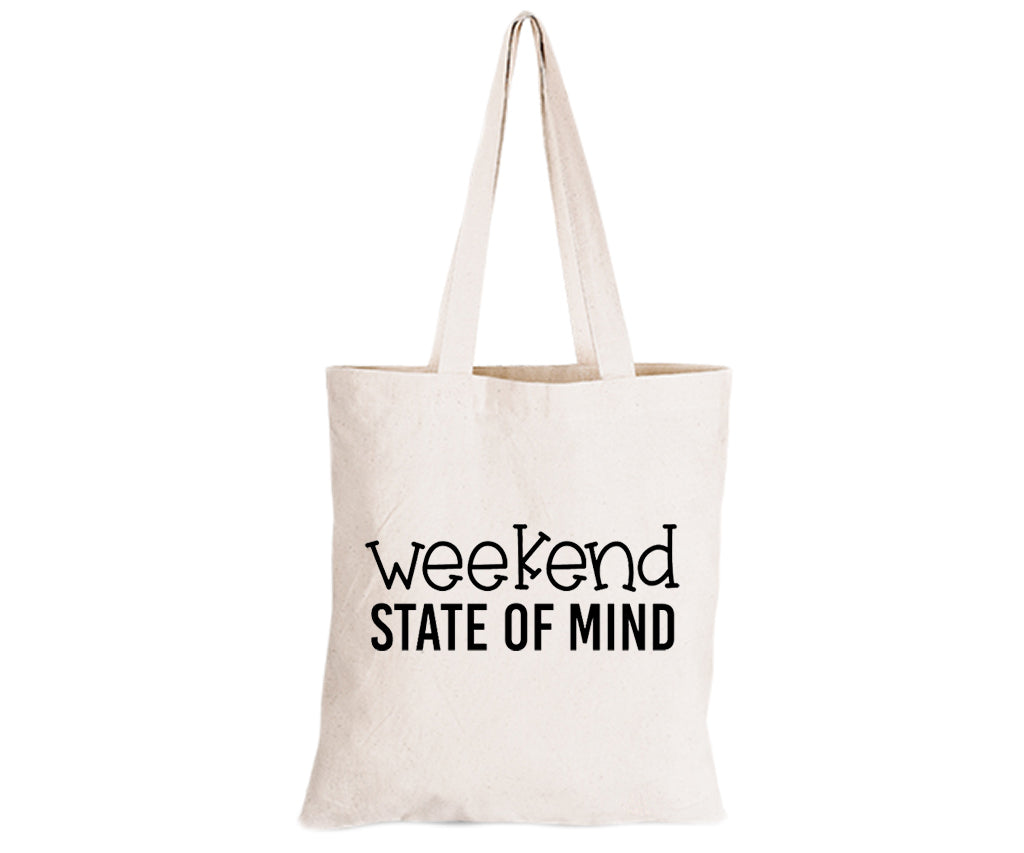 Weekend State of Mind - Eco-Cotton Natural Fibre Bag - BuyAbility South Africa