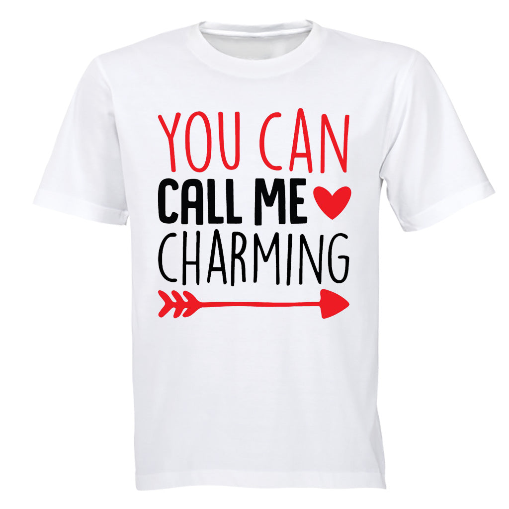 You Can Call Me Charming - Valentine - Kids T-Shirt - BuyAbility South Africa